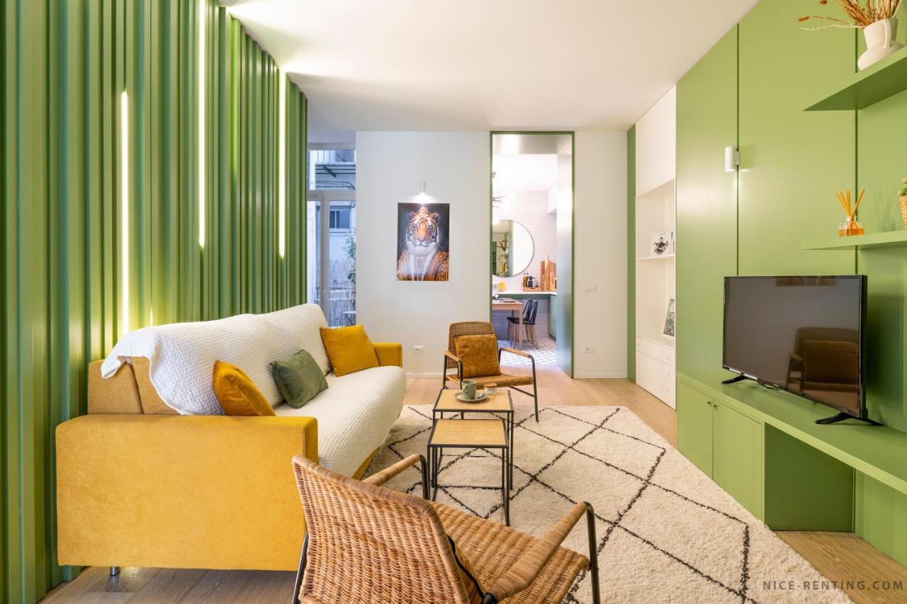 Nice Renting - Bavastro - Luxurious Loft - 2 Bedroom - Ac - Balcony - Trendy Neighborhood Bagian luar foto