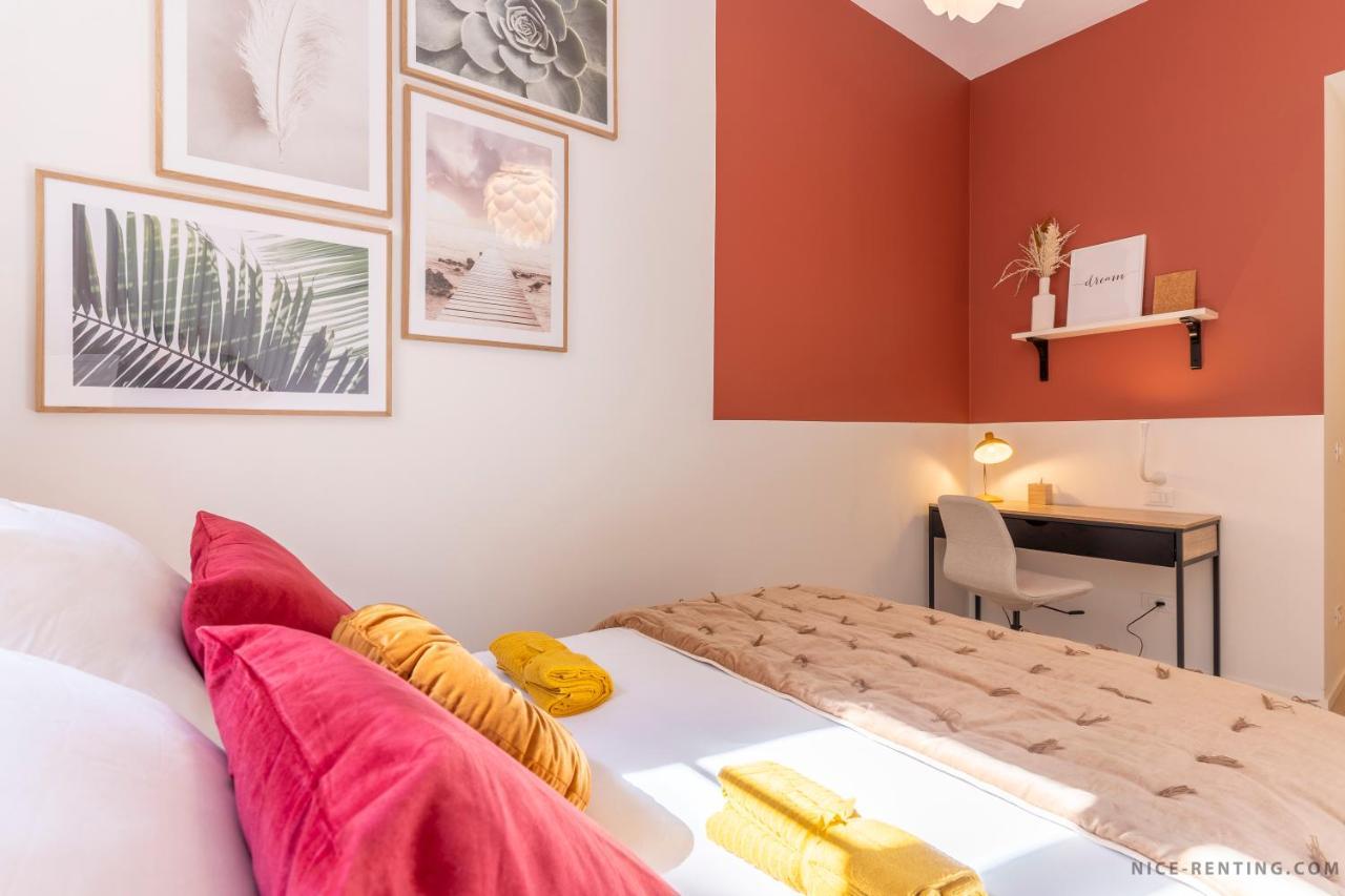 Nice Renting - Bavastro - Luxurious Loft - 2 Bedroom - Ac - Balcony - Trendy Neighborhood Bagian luar foto