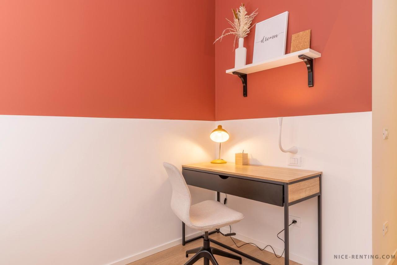 Nice Renting - Bavastro - Luxurious Loft - 2 Bedroom - Ac - Balcony - Trendy Neighborhood Bagian luar foto
